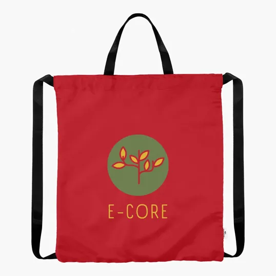 Joel rPET Drawstring Tote Bag — view 5