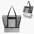 Marley rPET Mesh Tote Bag With Cooler — view 6
