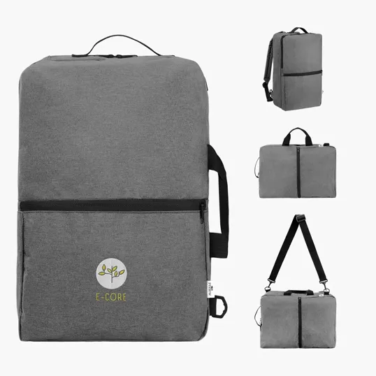 Sophie 3-In-1 Convertible rPET Computer Backpack — view 3