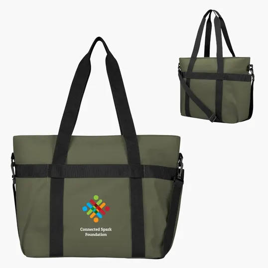 Hudson rPET 36 Can Cooler Tote Bag — view 4