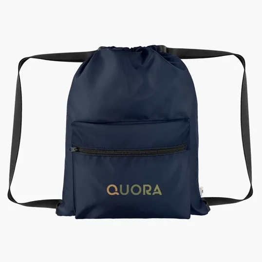 Anywhere rPET Drawstring Bag — view 3