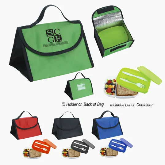 Container and Lunch Bag Combo with Insulated Cooler — view 3