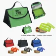 Container and Lunch Bag Combo with Insulated Cooler — view 3
