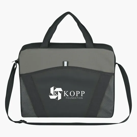 Casual Friday Messenger Brief, 600D Polyester — view 4