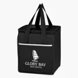 Wave Design Non-Woven Kooler Lunch Bag — view 7