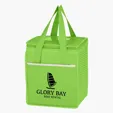 Wave Design Non-Woven Kooler Lunch Bag — view 9