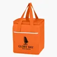 Wave Design Non-Woven Kooler Lunch Bag — view 10
