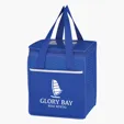Wave Design Non-Woven Kooler Lunch Bag — view 12