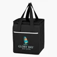 Wave Design Non-Woven Kooler Lunch Bag