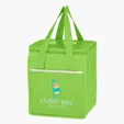 Wave Design Non-Woven Kooler Lunch Bag — view 3