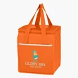 Wave Design Non-Woven Kooler Lunch Bag — view 4