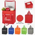 Wave Design Non-Woven Kooler Lunch Bag — view 13