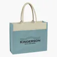 Jute Tote Bag With Front Pocket — view 6