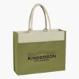 Jute Tote Bag With Front Pocket — view 7