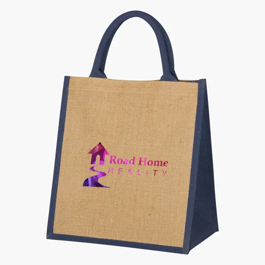 Escape Jute Tote Bag — view 2