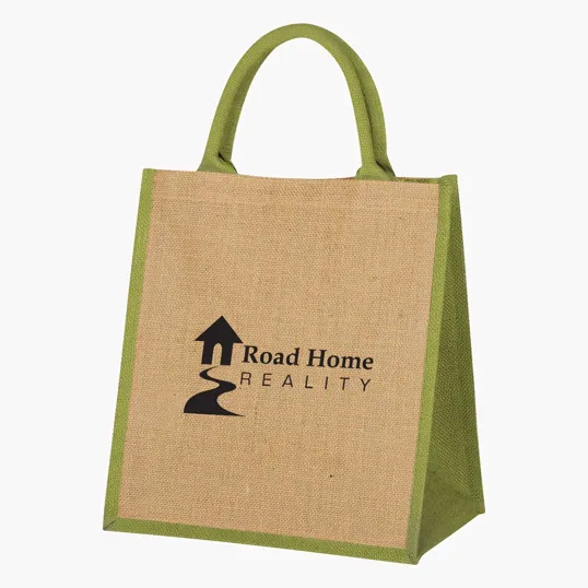 Escape Jute Tote Bag — view 8