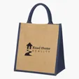 Escape Jute Tote Bag — view 7