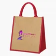 Escape Jute Tote Bag — view 4