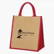 Escape Jute Tote Bag — view 9