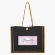 Paradise Jute Tote Bag