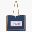 Paradise Jute Tote Bag — view 2