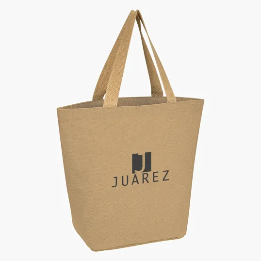 Marketplace Jute Tote Bag — view 8