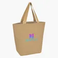 Marketplace Jute Tote Bag — view 3