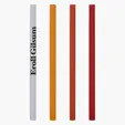 Jumbo Untipped Pencil, 13/32" Diameter