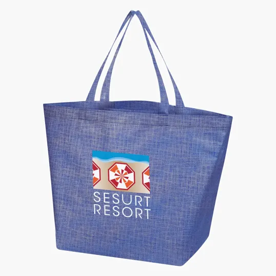 Crosshatch Non-Woven Tote Bag — view 2