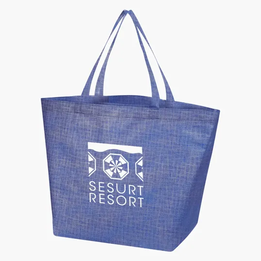 Crosshatch Non-Woven Tote Bag — view 8