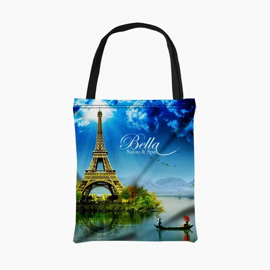 Canvas Tote Bag, 14" W x 16" H