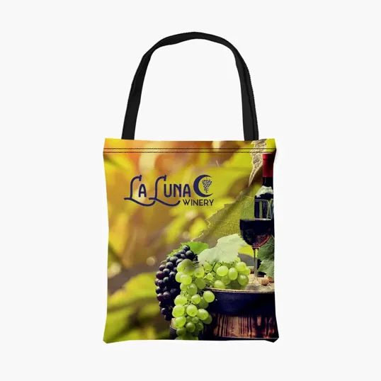 Canvas Tote Bag, 16" W x 18" H