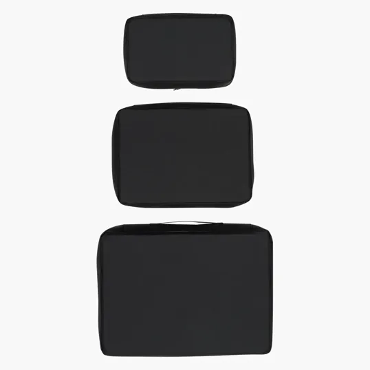3-In-1 Travel Bag Set, 600D Polyester — view 3