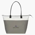Regatta Tote Bag with Zippered Top and Leatherette Handles — view 6