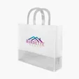 Flair Metallic Accent Non-Woven Tote Bag