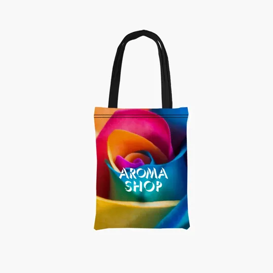 9" W x 12" H Polyester Tote Bag