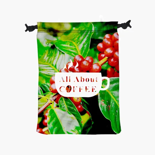 Polyester Drawstring Bag, 9" W x 12" H