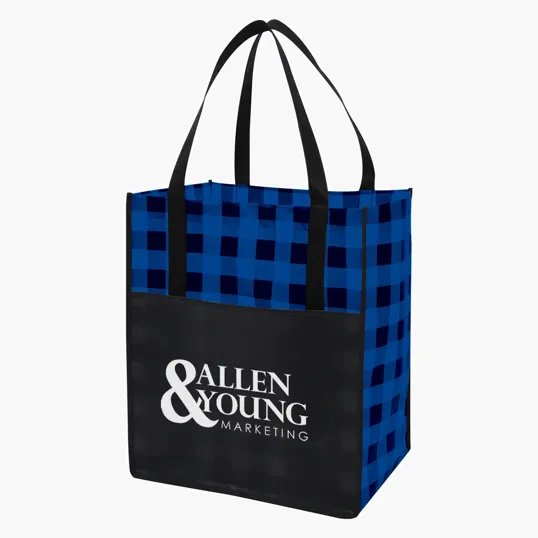 Northwoods Laminated Non-Woven Recycled Tote Bag — view 4