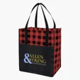 Northwoods Laminated Non-Woven Recycled Tote Bag — view 3