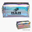 Hologram Vanity Bag with Gold Zipper — view 2
