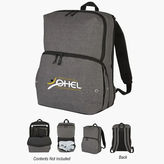 Sneaker Computer Backpack with Shoe Compartment