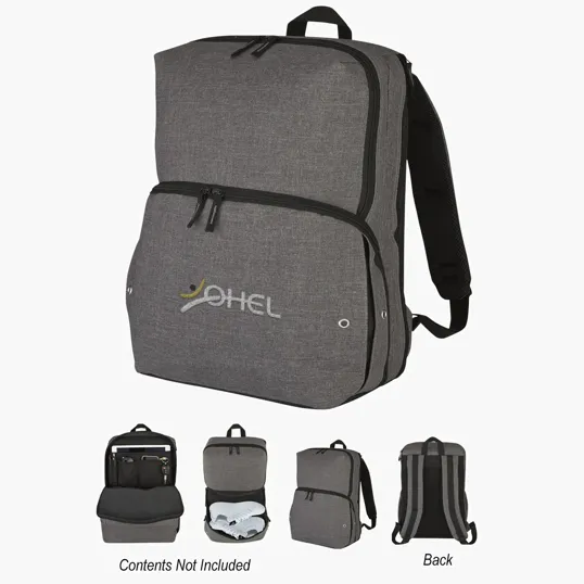 Sneaker Computer Backpack with Shoe Compartment — view 2