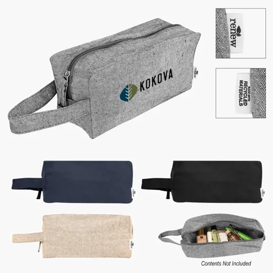 Arden Recycled Cotton Toiletry Bag — view 5