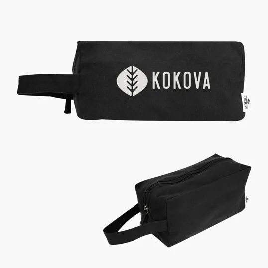 Arden Recycled Cotton Toiletry Bag — view 6