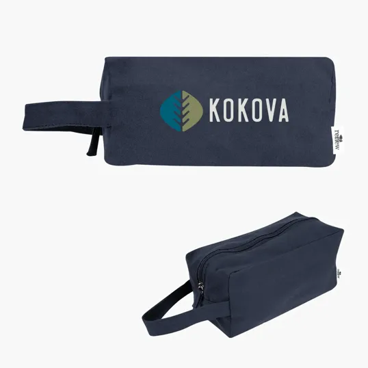 Arden Recycled Cotton Toiletry Bag — view 4