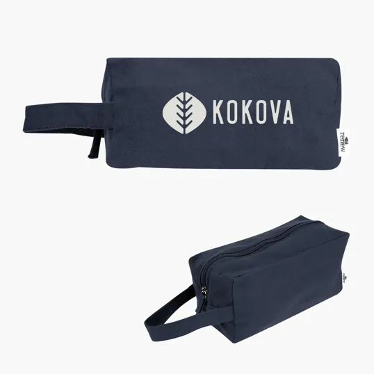 Arden Recycled Cotton Toiletry Bag — view 9