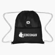 COB Light Up Heathered Drawstring Bag — view 3