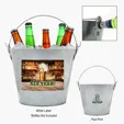 Bevy 5 Liter Galvanized Iron Beverage Bucket — view 3