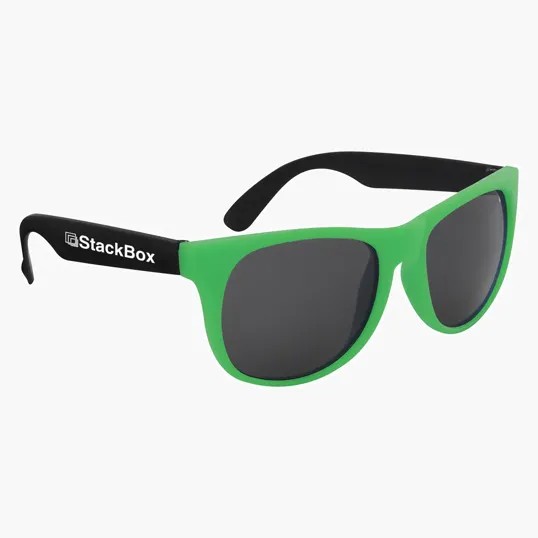Kapowski Rubberized Sunglasses with UV400 Lenses — view 3