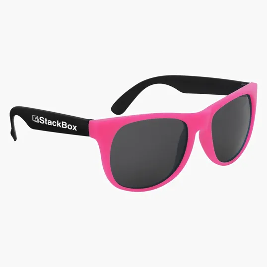 Kapowski Rubberized Sunglasses with UV400 Lenses — view 5